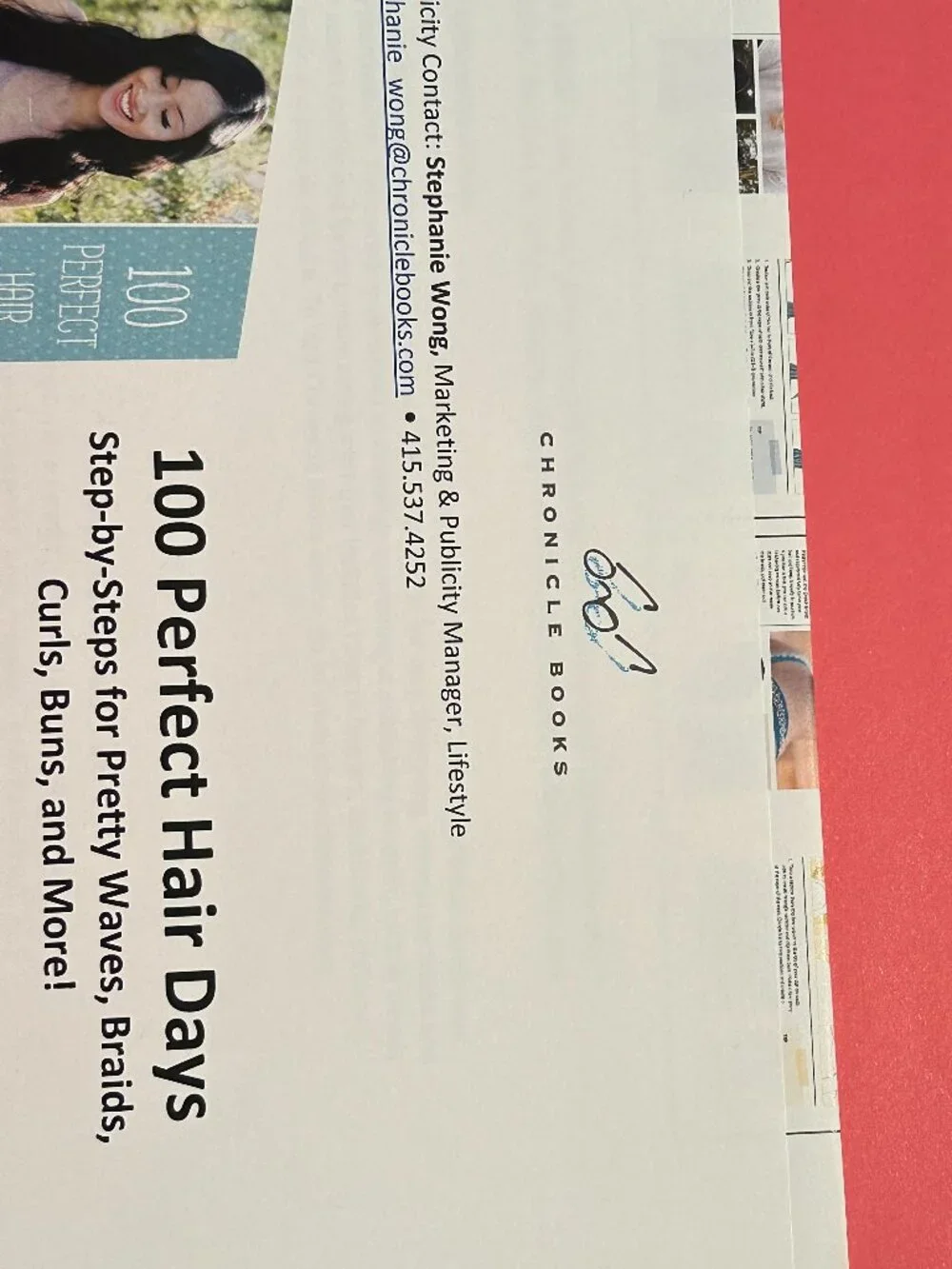 100 Perfect Hair Days Book Jenny Strebe Hairstyle Guide Coquette Boho Aesthetic